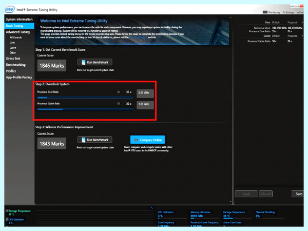 Intel extreme tuning (intel, extreme, tuning, Extreme Tuning Utility) Intel extreme tuning