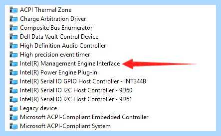 Intel management driver (intel, management, driver, Management Engine) Intel management driver