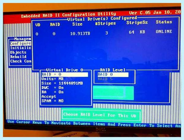 Intel rapid raid