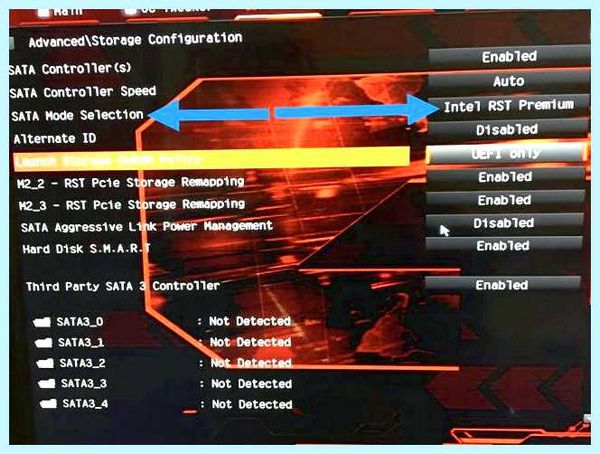 Intel rapid storage technology в биосе