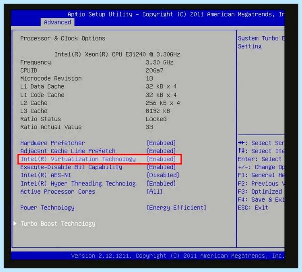 Intel virtualization technology