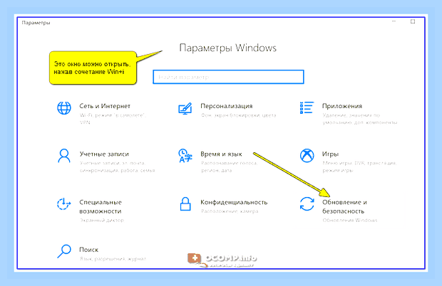 Включить обновление windows 10