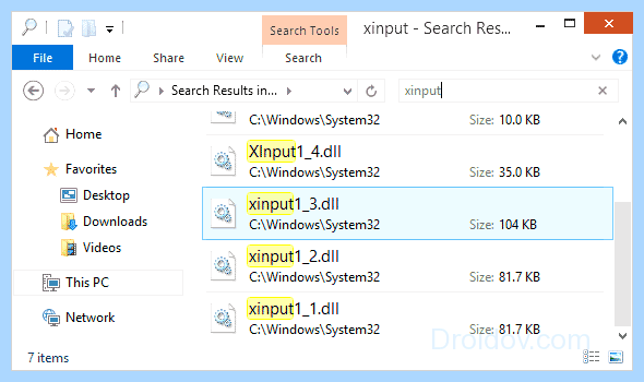 Xinput 1 3 dll что это