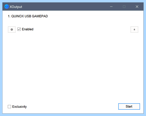 Xinput windows 10