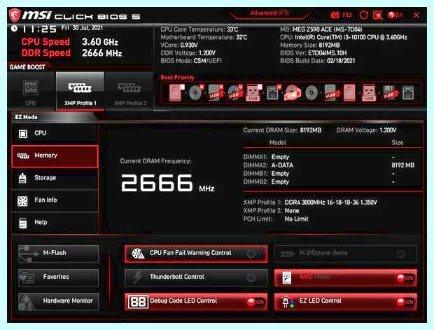 Xmp bios что это (bios, оперативной памяти, установки памяти, DRAM Configuration) Xmp bios что это