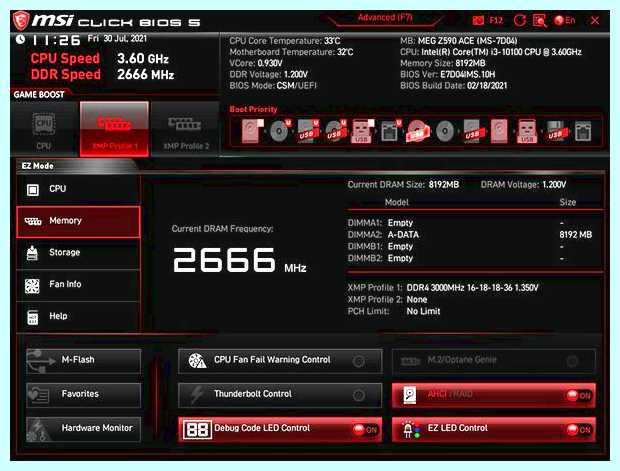 Xmp bios что это (bios, оперативной памяти, установки памяти, DRAM Configuration) Xmp bios что это