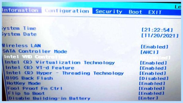 Intel vmd controller