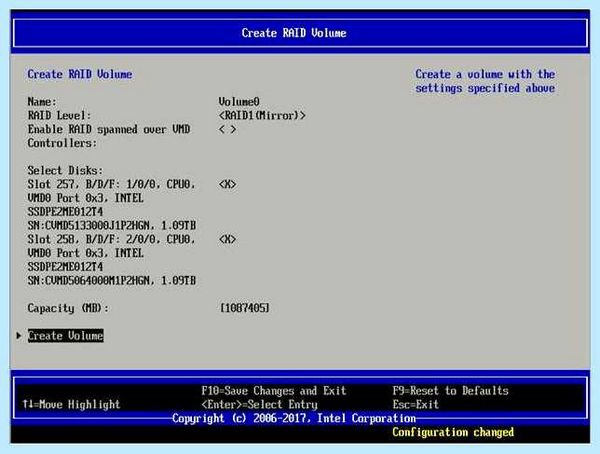 Intel vmd controller