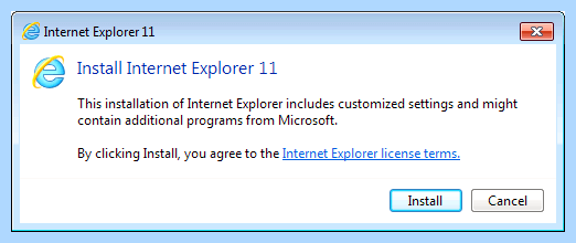 Internet explorer 11 offline installer