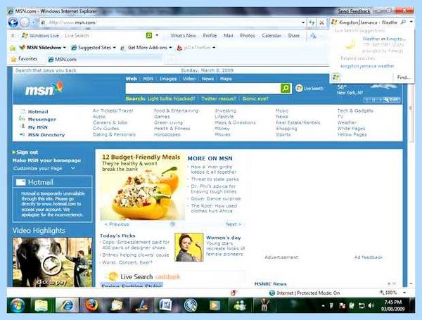 Internet explorer 8 windows 7