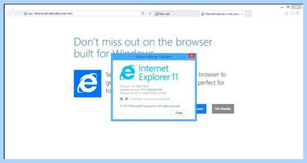Internet explorer обновление
