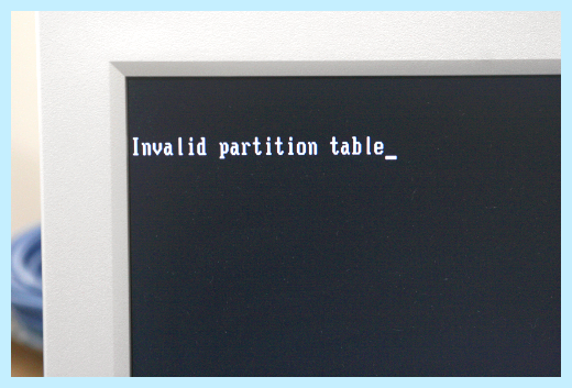 Invalid partition table (invalid, partition, table, EaseUS Partition, EaseUS Partition Master) Invalid partition table
