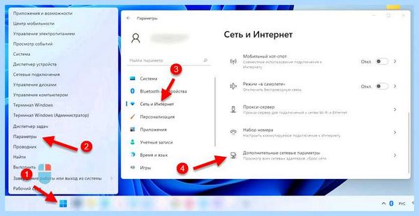 Ip сетевого адаптера