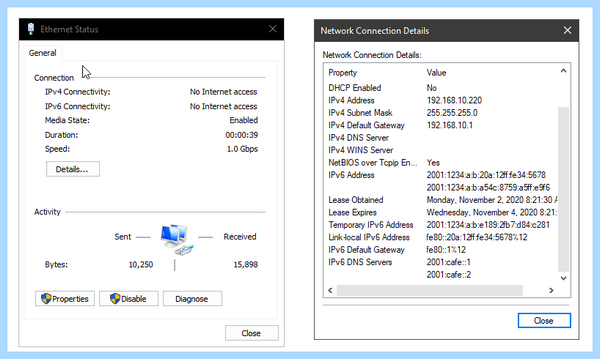 Ipv6 windows 10