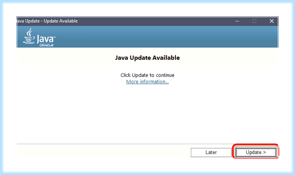 Java как обновить