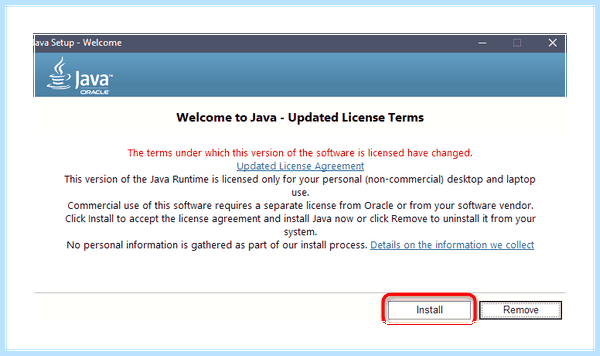 Java как обновить