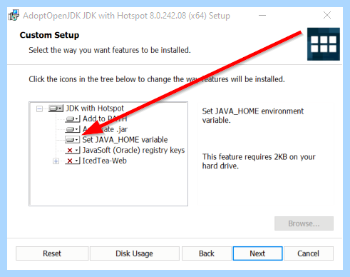 Java setup что это