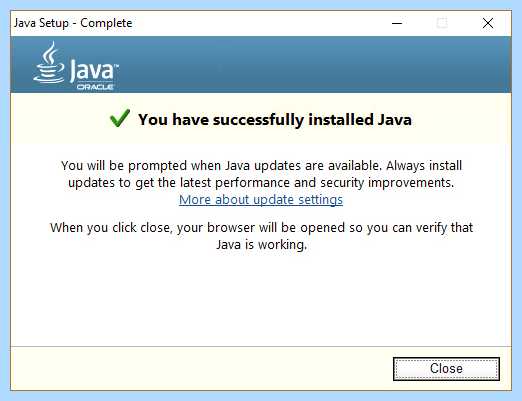 Java update что это