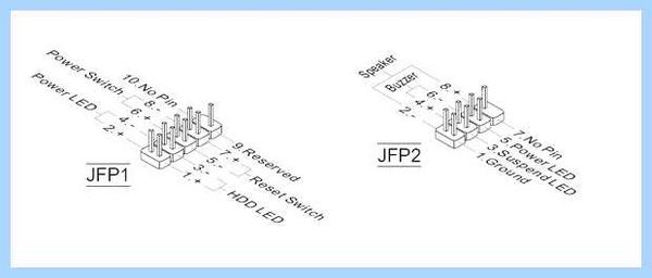 Jfp1 на материнской плате