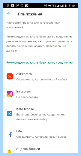Kaspersky secure connection отзывы