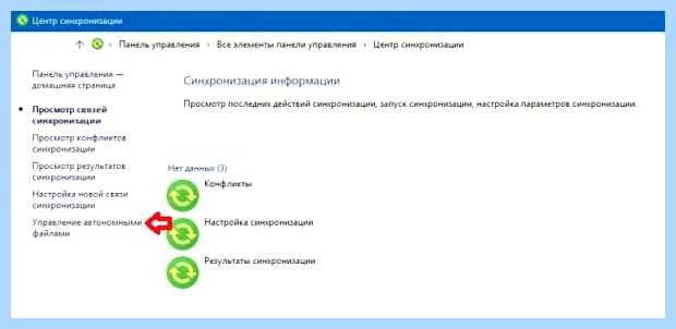 Автономные файлы windows 7 отключить или нет