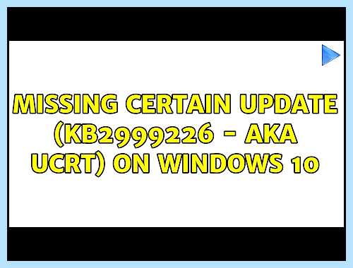 Kb2999226 windows 10