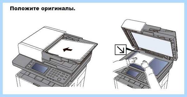 Kyocera сканирование на почту