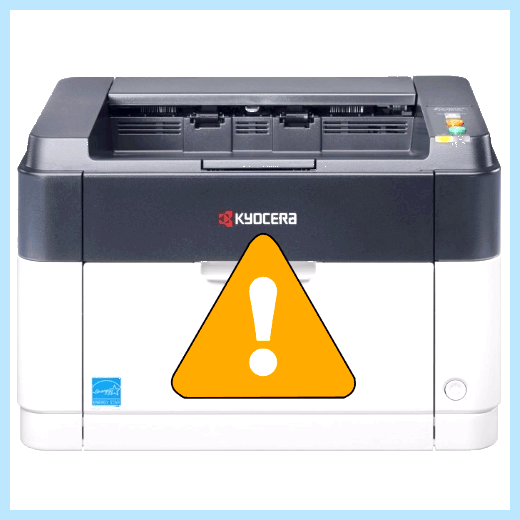 Kyocera узел проявки не установлен