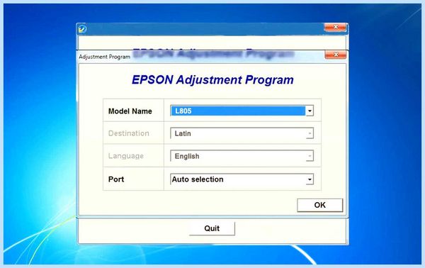 L805 adjustment program (l805, adjustment, program, Epson L805) L805 adjustment program