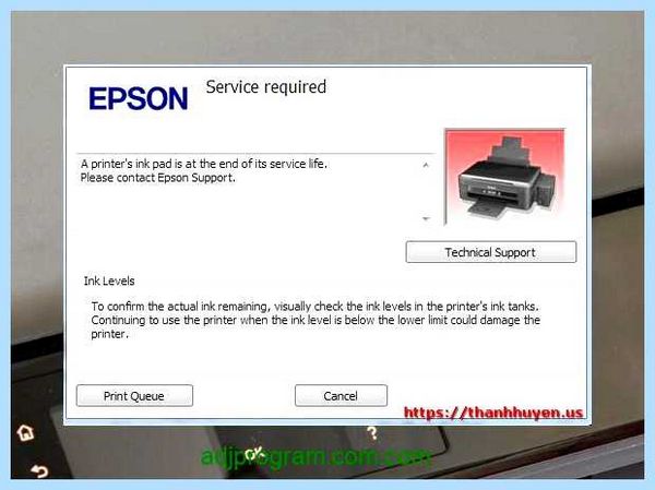 L805 adjustment program
