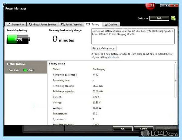 Lenovo power management driver