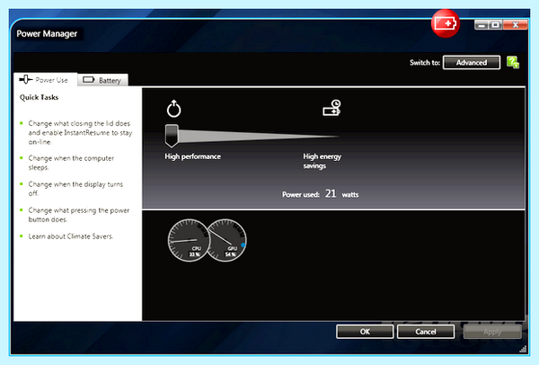 Lenovo power management driver