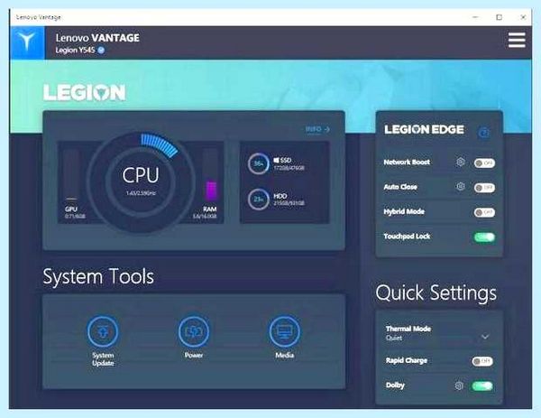 Lenovo vantage что это за программа