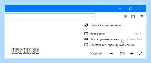 Войти в режиме инкогнито яндекс