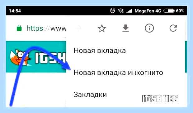 Войти в режиме инкогнито яндекс