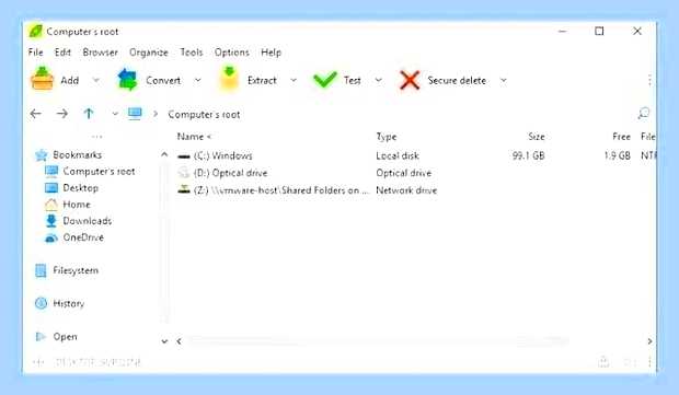 Восстановить архив zip