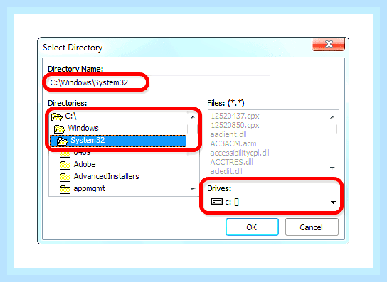 Восстановить библиотеку dll в windows 7