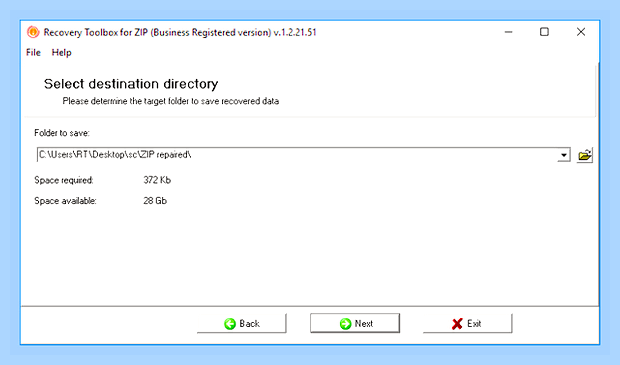Восстановление zip архива