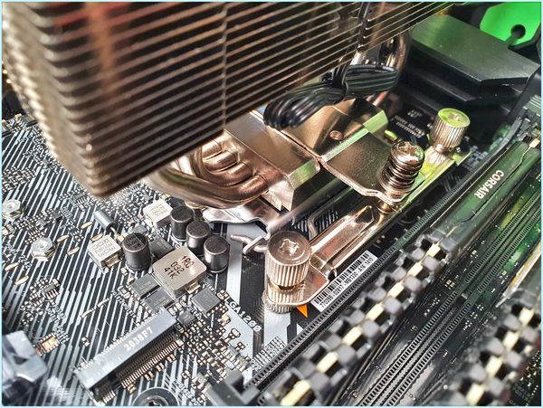 Lga 1200 установка кулера
