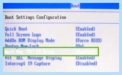 Load default values