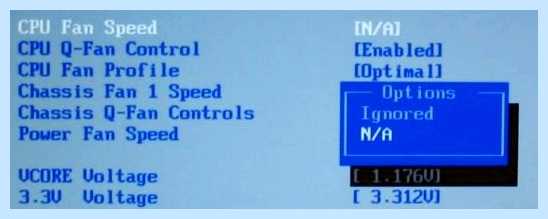 Load default values
