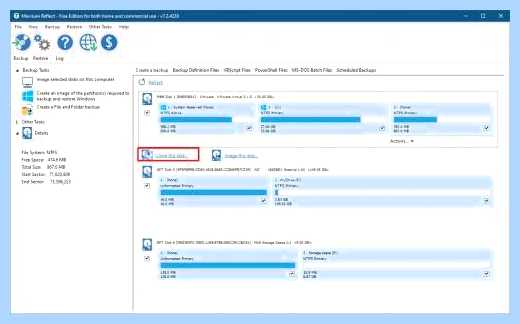 Macrium reflect перенос windows 10 на ssd