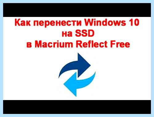 Macrium reflect перенос windows 10 на ssd