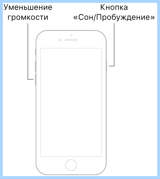 Айфон выключился и не включается горит яблоко