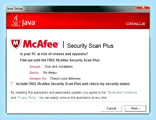 Mcafee security scan plus что такое
