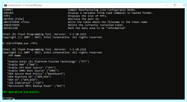 Me firmware что это