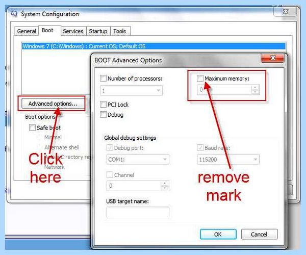 Memory hole remapping