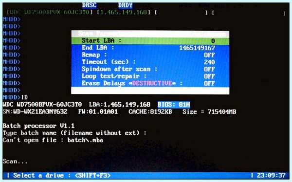 Mhdd жесткий диск (mhdd, жесткий, диск, включенной опцией, ATAPI standard, BUSY MHDD) Mhdd жесткий диск
