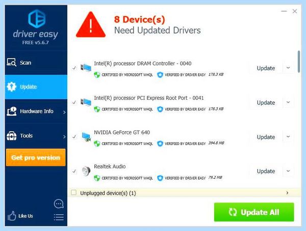 Microsoft basic driver