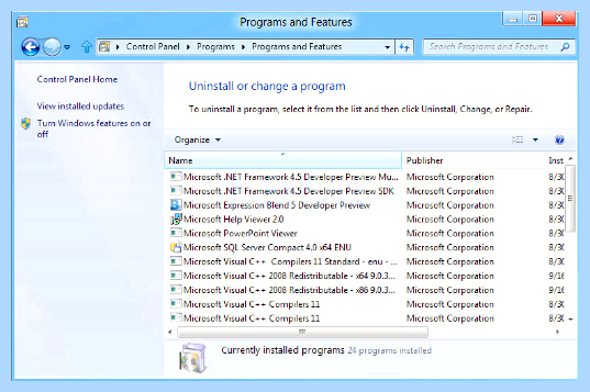 Microsoft click to run